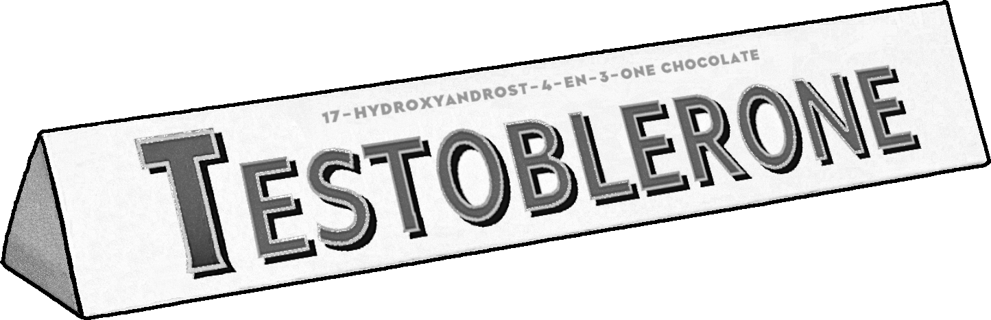 testoblerone, 17‑hydroxyandrost‑4‑en‑3‑one chocolate